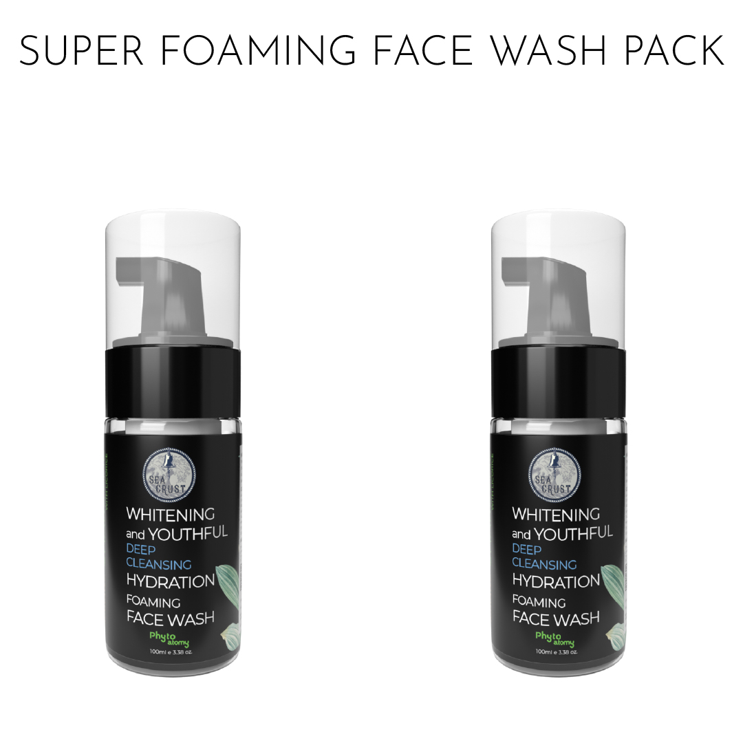 Pack of Two Charcoal Foaming Face Wash (100ml)